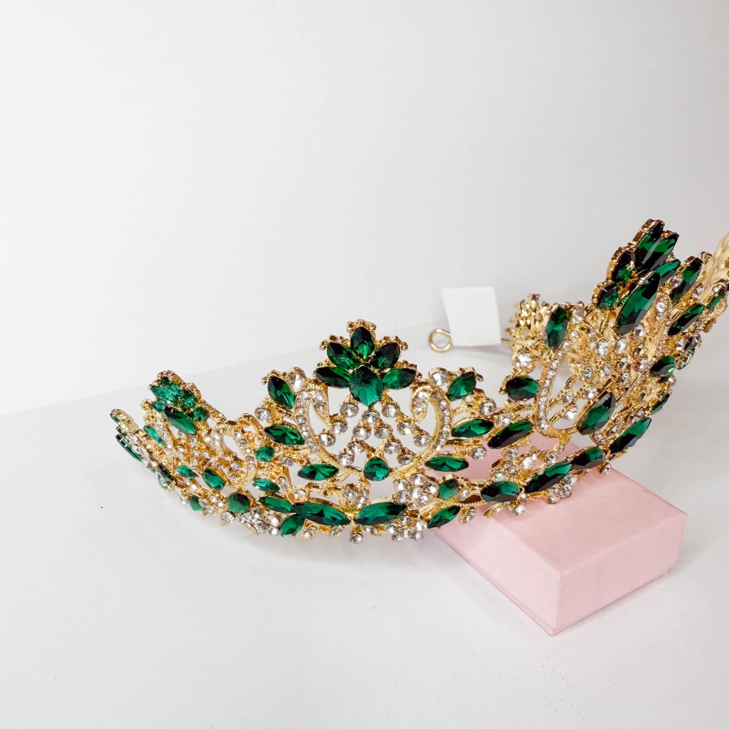 Emerald Royale Quinceañera Crown