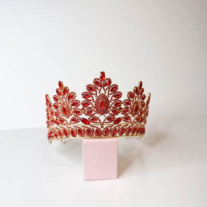 Ruby Royale Quinceañera Crown
