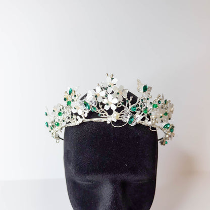 Emerald Garden Quinceañera Tiara