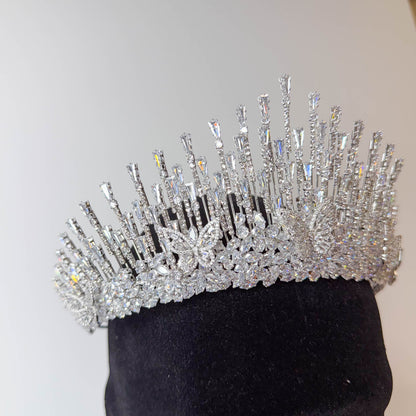 Starlight Butterfly Quinceañera Crown