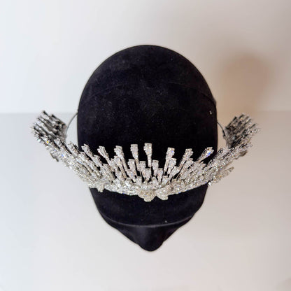 Starlight Butterfly Quinceañera Crown