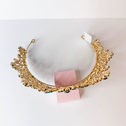 Emerald Royale Quinceañera Crown