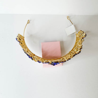 Sapphire Blue Quinceañera Tiara
