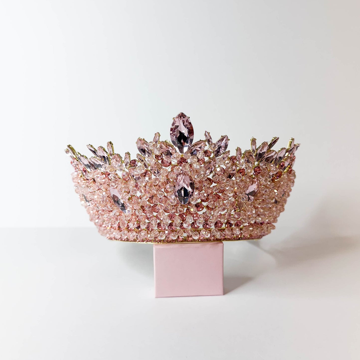 Rosé Majesty Quinceañera Crown