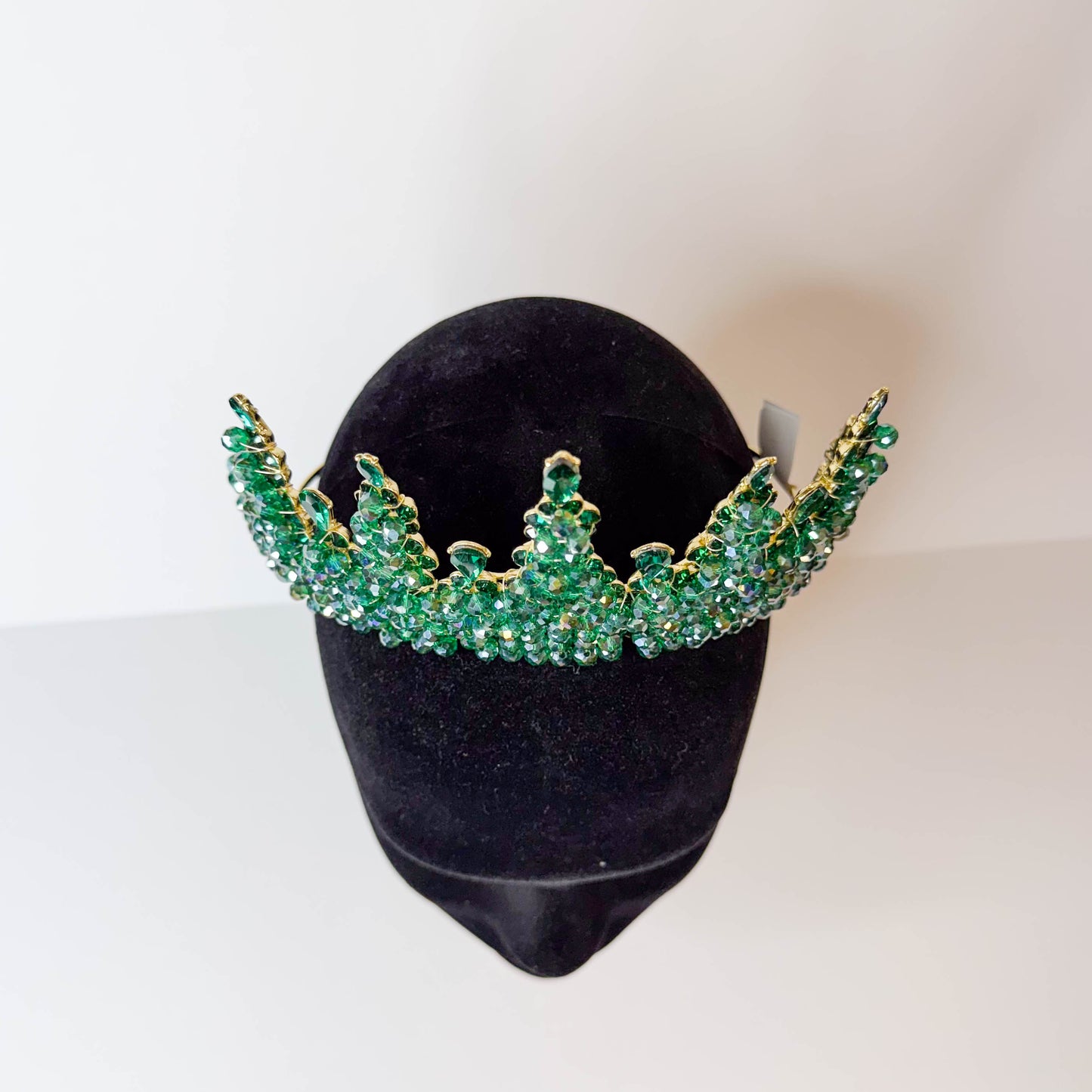 Emerald Luxe Quinceañera Crown