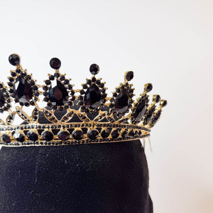 Midnight Queen Quinceañera Crown