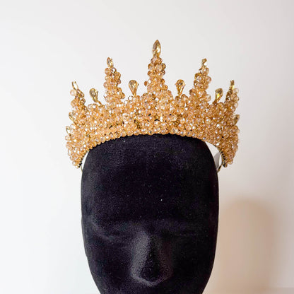Champagne Luxe Quinceañera Crown