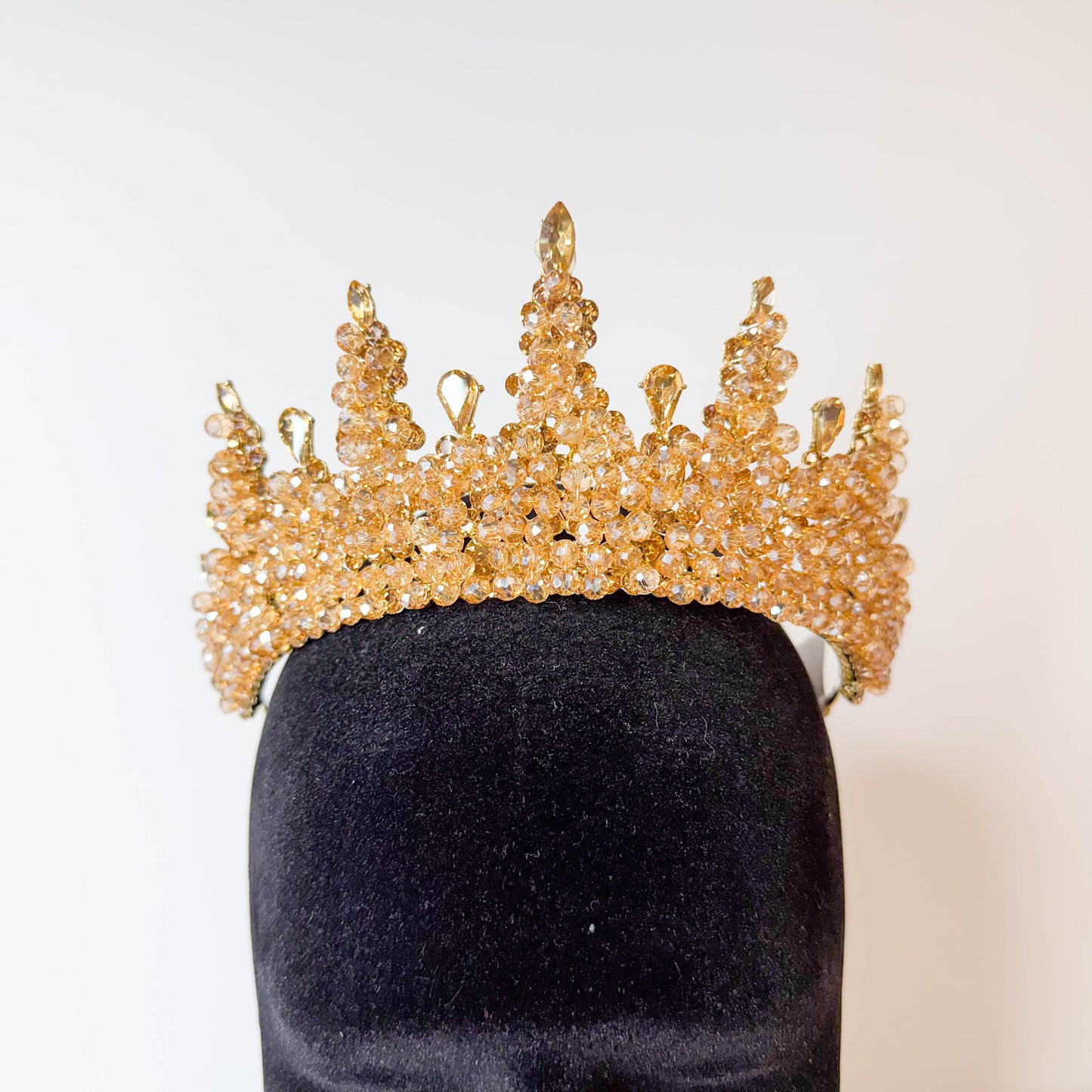 Champagne Luxe Quinceañera Crown
