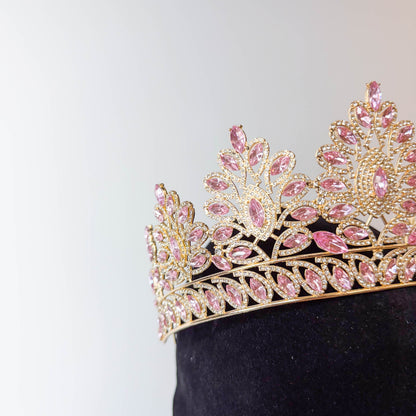 Blush Petal Crown