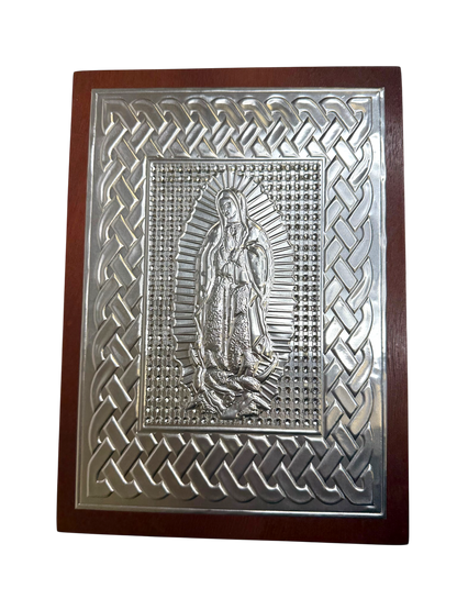 Biblia de Boda Virgen de Guadalupe en Estuche de Madera